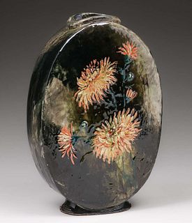 T.J. Wheatley - Cincinnati Slip-Painted Vase 1880