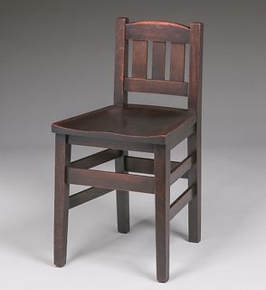 Stickley Brothers  #312 1/2 Vanity Chair c1910