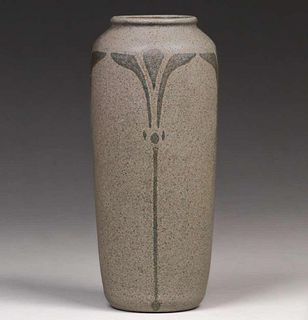 Early Marblehead Pottery Vase Hennessey & Tutt c1908