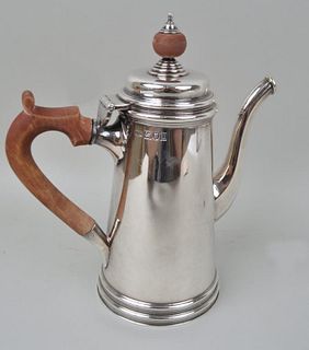 English Sterling Silver Coffee Pot