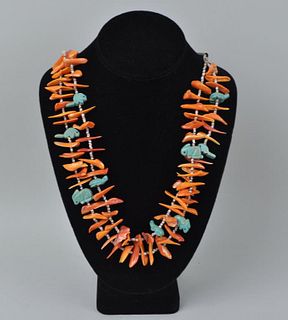 Vintage Native American Fetish Necklace