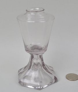 Miniature Glass Whale Oil Lamp