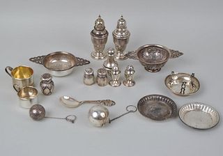 Estate Group Sterling Table Wares