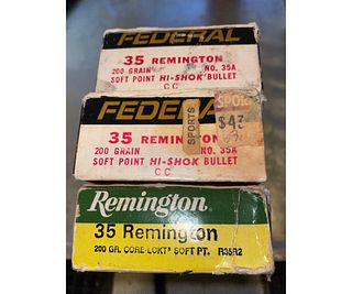60 ROUNDS OF 35 REMINGTON 200gr AMMO