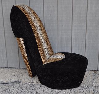 Contemporary Shoe Form Chair