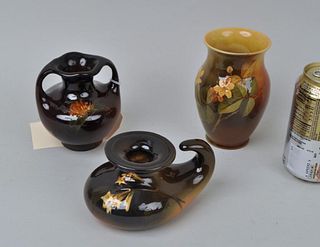 Group Three Art Pottery Vases
