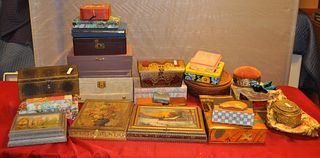 Large Lot of Various Jewelry Boxes