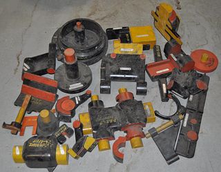 Group Wooden Cast Iron Machinery Casting Molds
