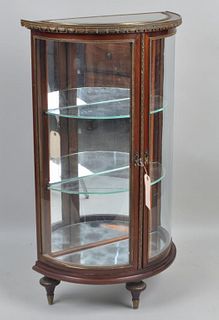 Small Louis XV Style Glass Vitrine Cabinet