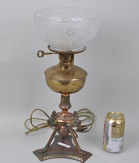Greek Revival Victorian Lamp
