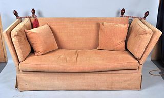 Vintage Knole Style Upholstered Sofa