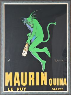 Maurin Quina by Leonetto Cappiello, Lithograph
