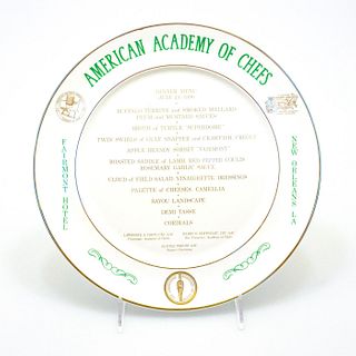 Royal Doulton American Academy of Chefs Dinner Plate