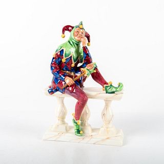 Pascoe And Company Figurine, The Jester In Green And Purple
