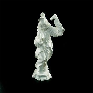 Michael Sutty Porcelain Figurine, Japanese Geisha