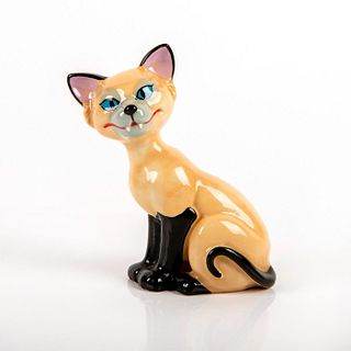 Vintage Wade Porcelain Figurine, Si The Siamese Cat