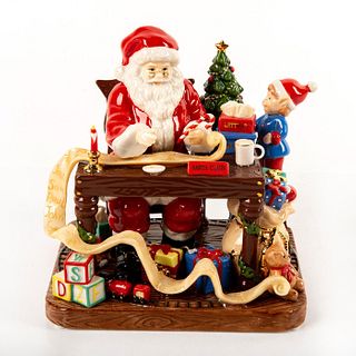 Santa Makes His List HN5468 - Royal Doulton Figurine