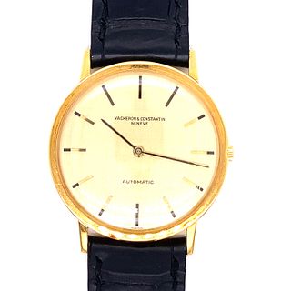 VACHERON & CONSTANTIN GENÉVE Leather Wristwatch 