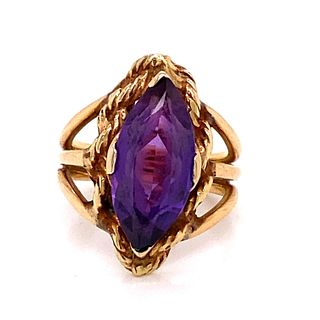 14k Purple Stone Ring