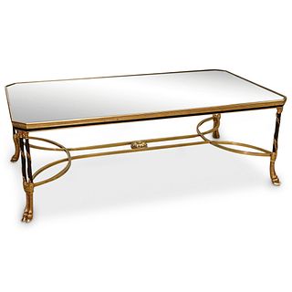 French Two-Toned Bronze Coffee Table