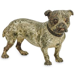 Vienna Cold Painted Bronze Bulldog