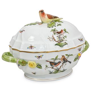 Large Herend "Rothschild" Oval Lidded Tureen