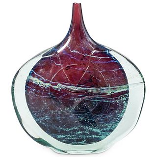 Michael Harris for Mdina Art Glass "Fish" Vase