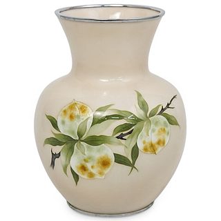 Japanese Ando Jubei Cloisonne Enameled Vase
