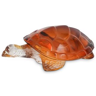 Lalique Crystal "Caroline" Turtle