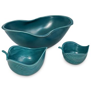 (3 Pc) Jonathan Adler Ceramic Bowls