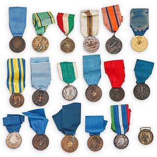 (18Pc) Italian Al Valore Militare & Commemorative Medals