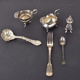 English Silver Tableware