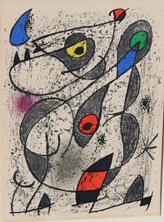 Joan Miro Color Lithograph