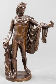 Barbedienne Bronze Sculpture of Apollo Belvedere