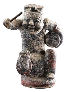 Chinese Han Period Pottery Musician