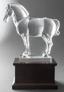 Steuben Glass Horse Figure