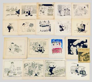 19PC Fred Scoullar Sunday Paper Comics Archive