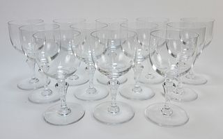 12PC Baccarat Normandie Water Goblets