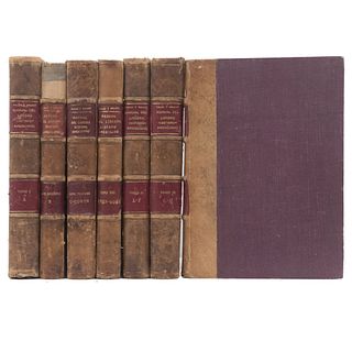 Palau y Dulcet, Antonio / Palau C., Agustín. Manual del Librero Hispano-Americano / Índice Alfabético. Barcelona: 1948-68.Pzs: 8.