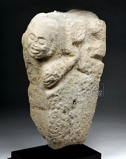 Maya Stone Sculpture of Transformational Being
