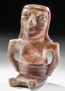 Narino Pottery Seated Female Figure