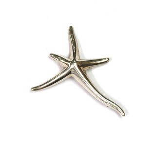 A silver starfish brooch, by Tiffany & Co.,