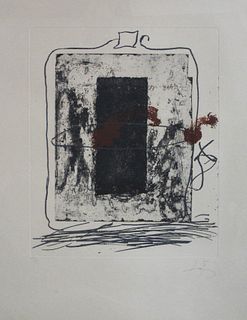 Antoni Tapies - Untitled Original Etching