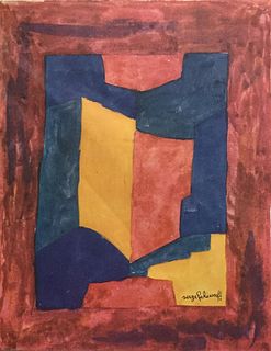 Serge Poliakoff - Untitled Composition