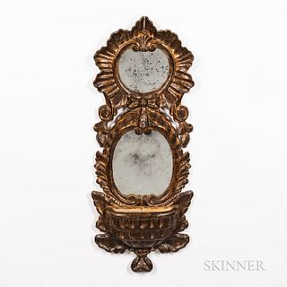 Gilt-plaster Mirror