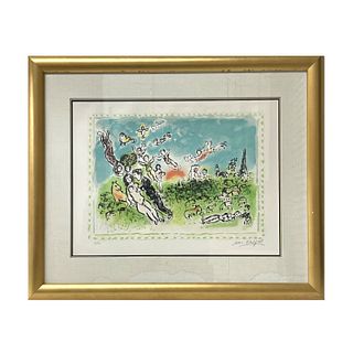 Marc Chagall "Paris En Tete"