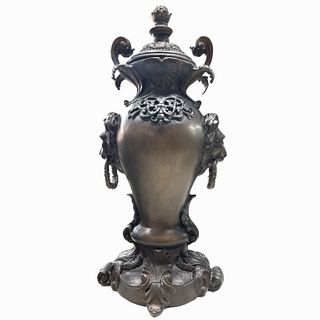 Antique Bronze Urn