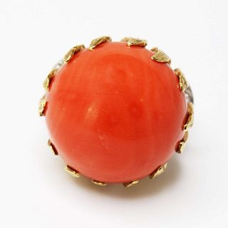Coral Russer Ring