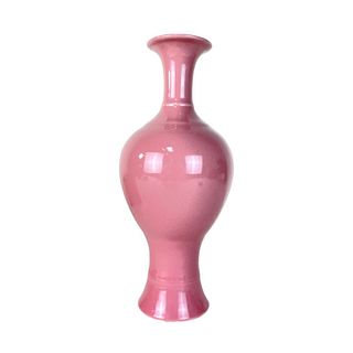 Chinese Pink Porcelain Vase