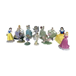 (12) Twelve Porcelain Cinderellas and Fairies